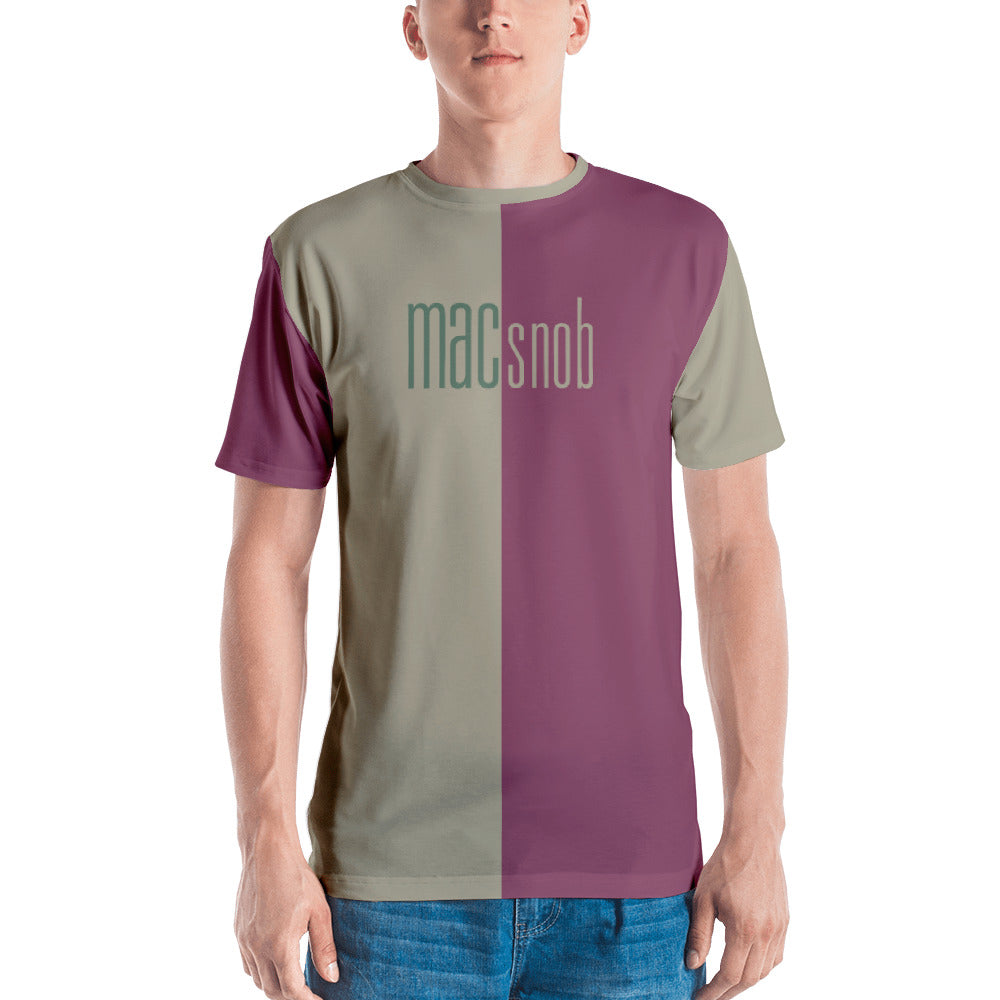 Mac Snob Men's T-shirt-T-Shirts-PureDesignTees