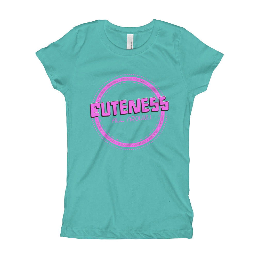 Cuteness All Around Girl's T-Shirt-T-Shirt-PureDesignTees