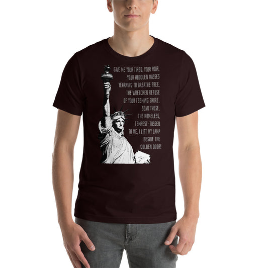 Statue of Liberty Short-Sleeve Unisex T-Shirt-T-Shirt-PureDesignTees