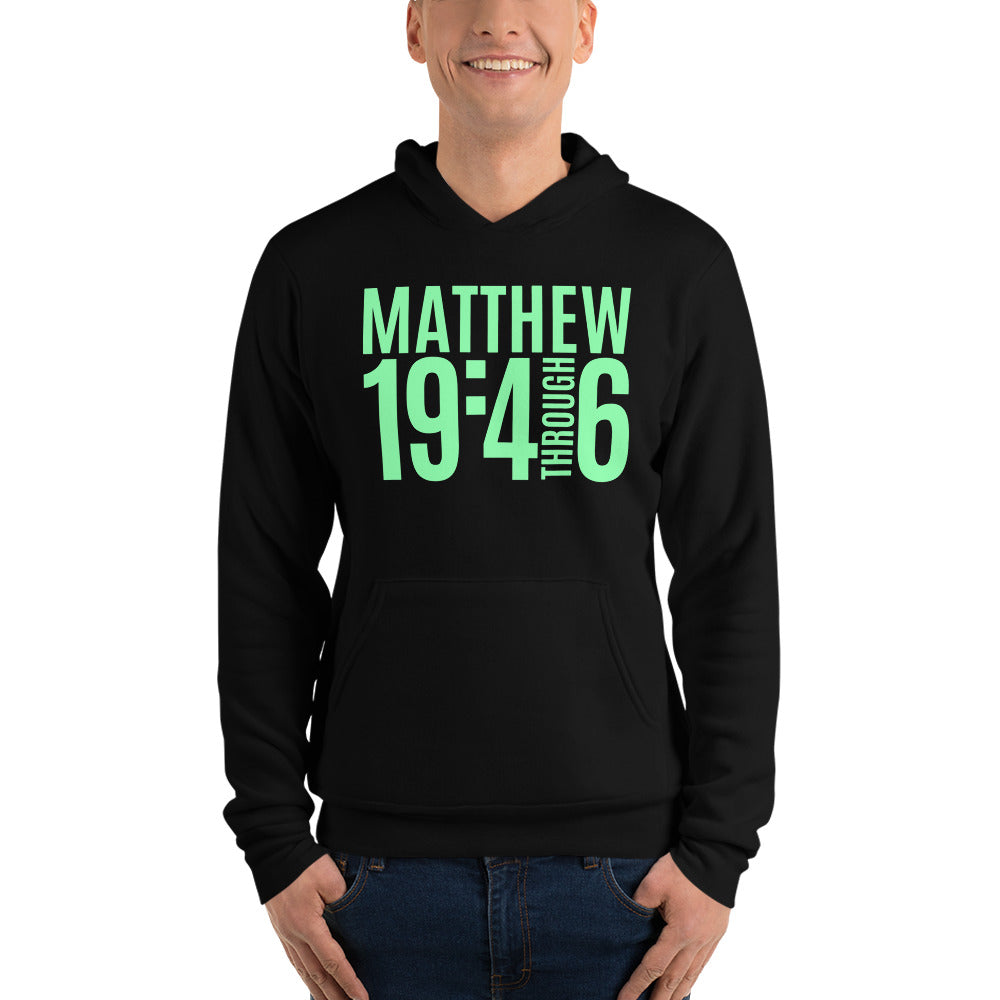 Matthew 19:4-6 Unisex hoodie-Hoodie-PureDesignTees