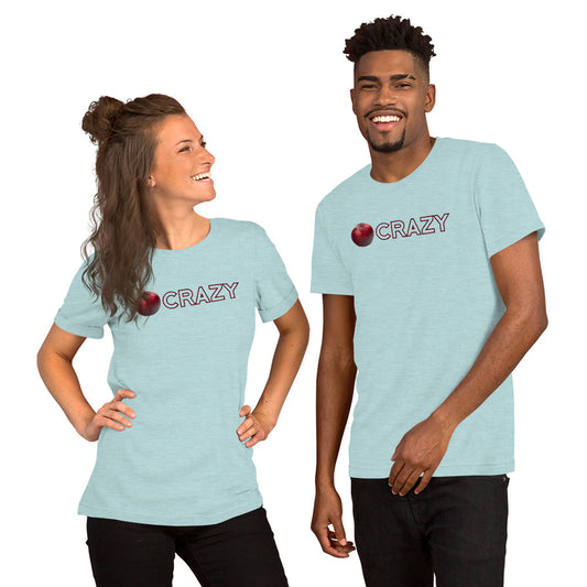 Plum Crazy Short-Sleeve Unisex T-Shirt-t-shirt-PureDesignTees