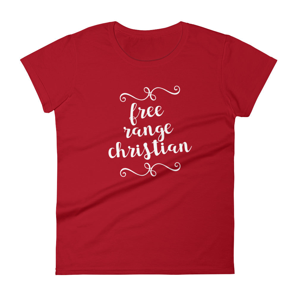 Free Range Christian Women's short sleeve t-shirt-T-Shirt-PureDesignTees