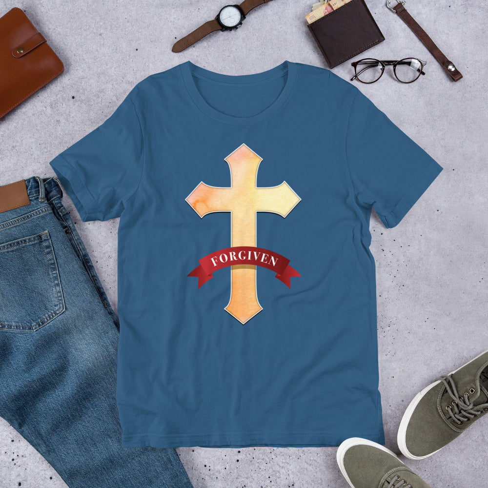 Forgiven Short-Sleeve Unisex T-Shirt-t-shirt-PureDesignTees