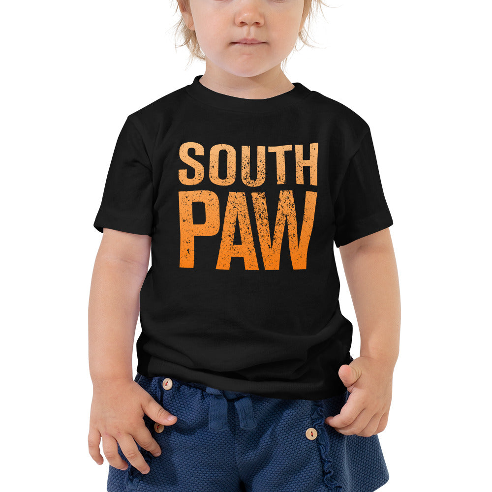 South Paw Toddler Short Sleeve Tee-PureDesignTees