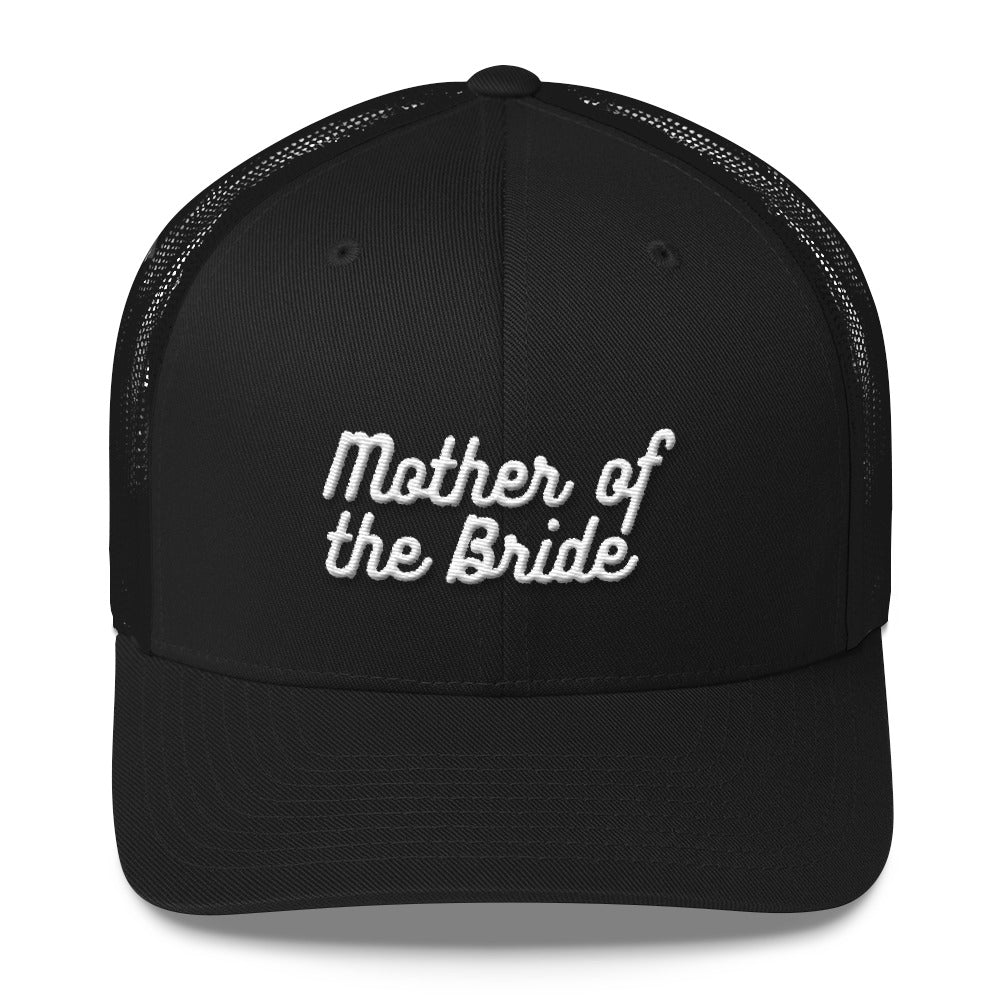 Mother of the Bride Trucker Cap-Hat-PureDesignTees