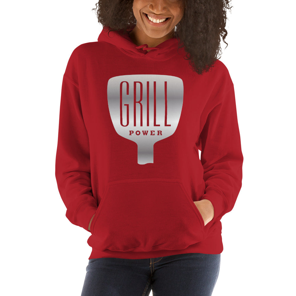 Grill Power Hooded Sweatshirt-hoodie-PureDesignTees