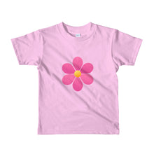 Load image into Gallery viewer, Beautiful Pink Flower for Toddler Short sleeve kids t-shirt-T-Shirt-PureDesignTees