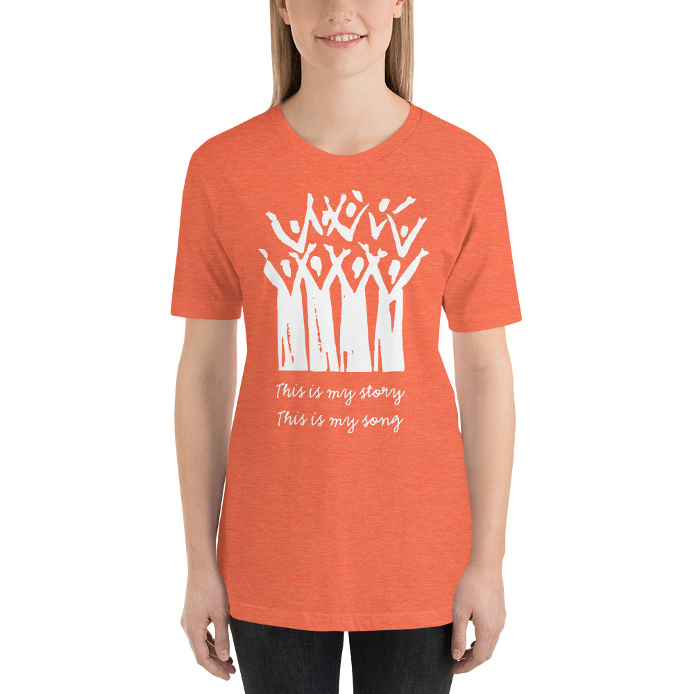 Choir This is My Story This is My Song Short-Sleeve Unisex T-Shirt-T-shirt-PureDesignTees