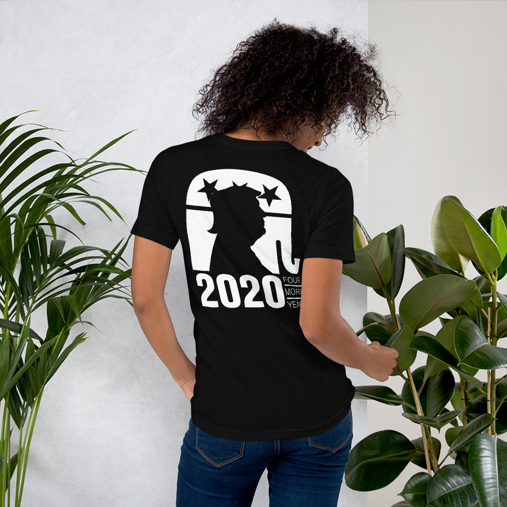 Trump 2020 Front Back and Sleeve Print Short-Sleeve Unisex T-Shirt-T-shirt-PureDesignTees