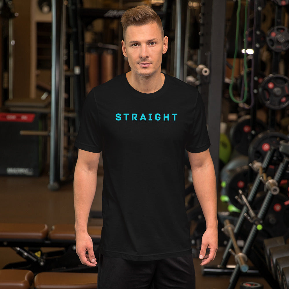 Straight Short-Sleeve Unisex T-Shirt-t-shirt-PureDesignTees