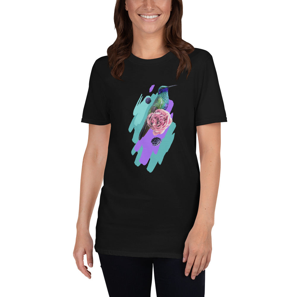 Colibri Short-Sleeve Unisex T-Shirt-T-Shirt-PureDesignTees