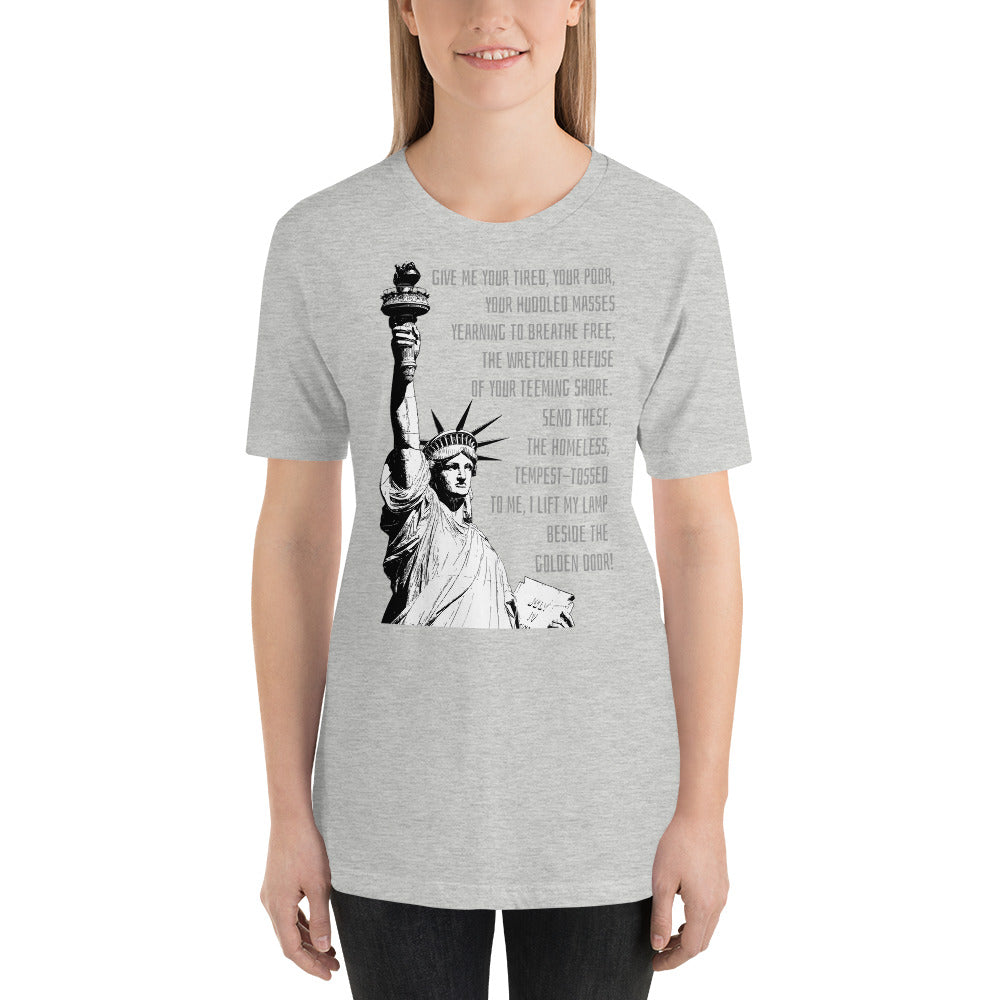 Statue of Liberty Short-Sleeve Unisex T-Shirt-t-shirt-PureDesignTees