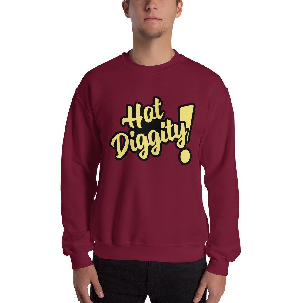 Hot Diggity! Sweatshirt-Sweatshirt-PureDesignTees