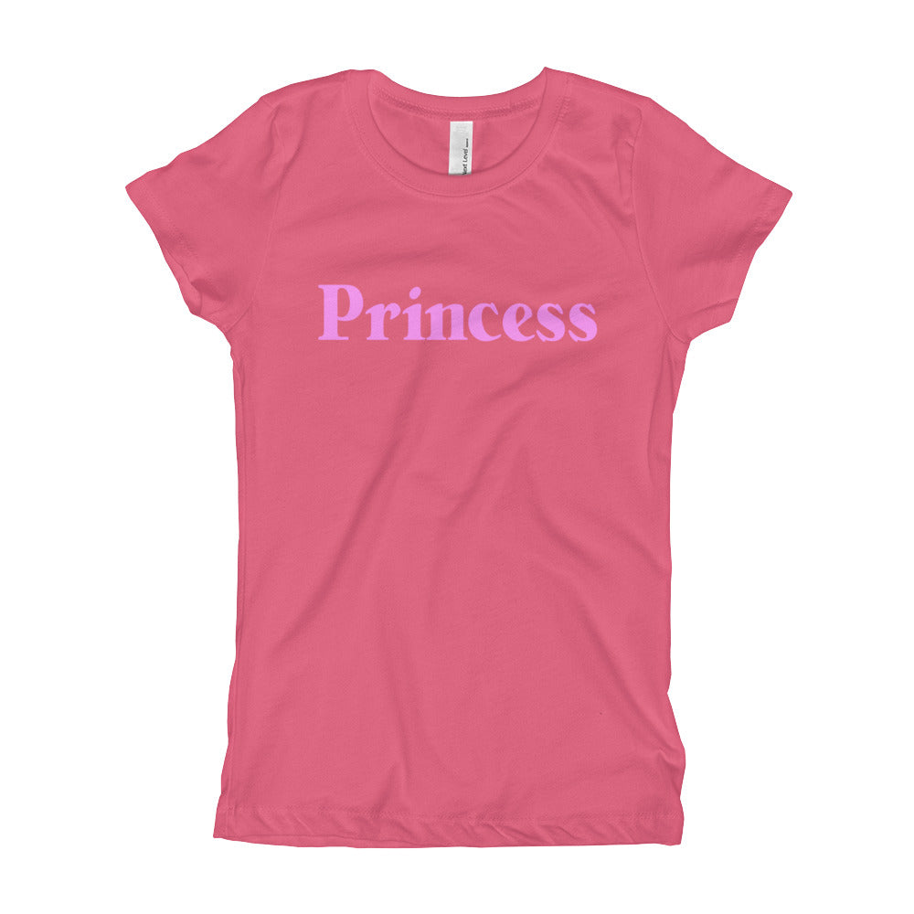 Princess Girl's T-Shirt-T-Shirt-PureDesignTees