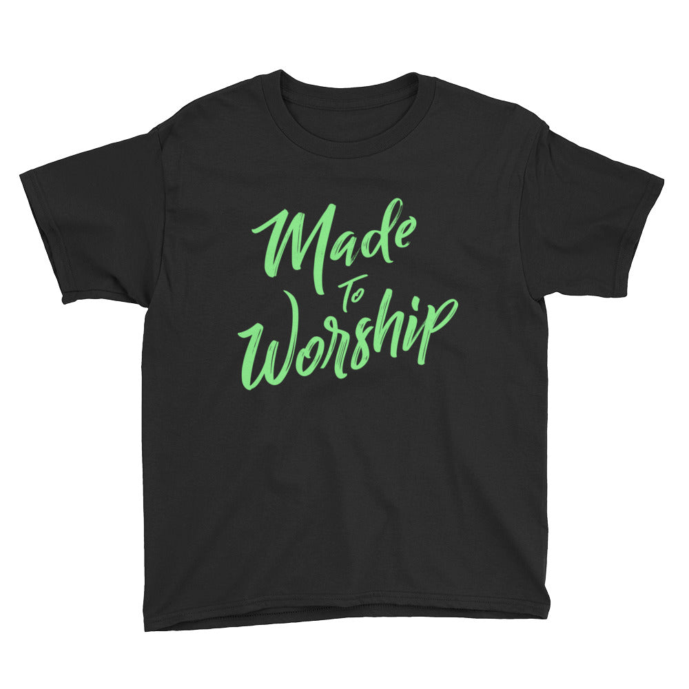Made to Worship Youth Short Sleeve T-Shirt-t-shirt-PureDesignTees