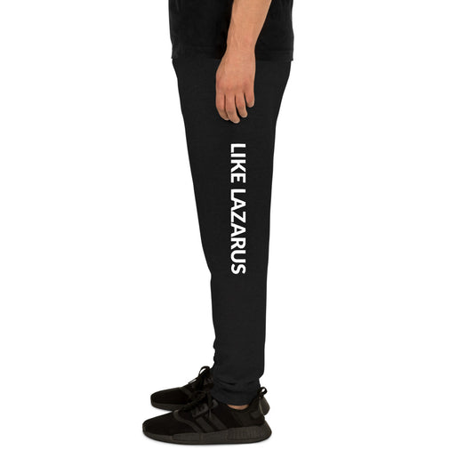 Like Lazarus Unisex Joggers-joggers-PureDesignTees