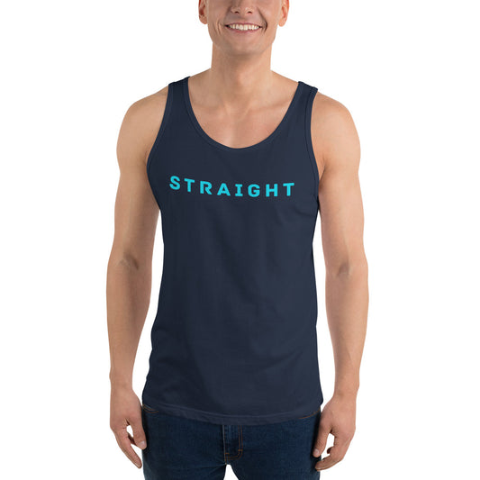 Straight Unisex Tank Top-Tank Top-PureDesignTees