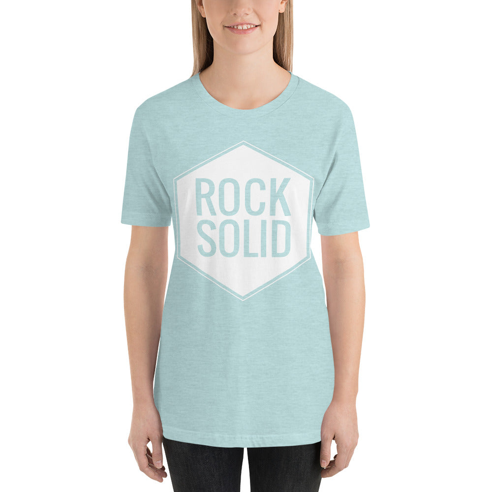 Rock Solid Short-Sleeve Unisex T-Shirt-T-Shirt-PureDesignTees