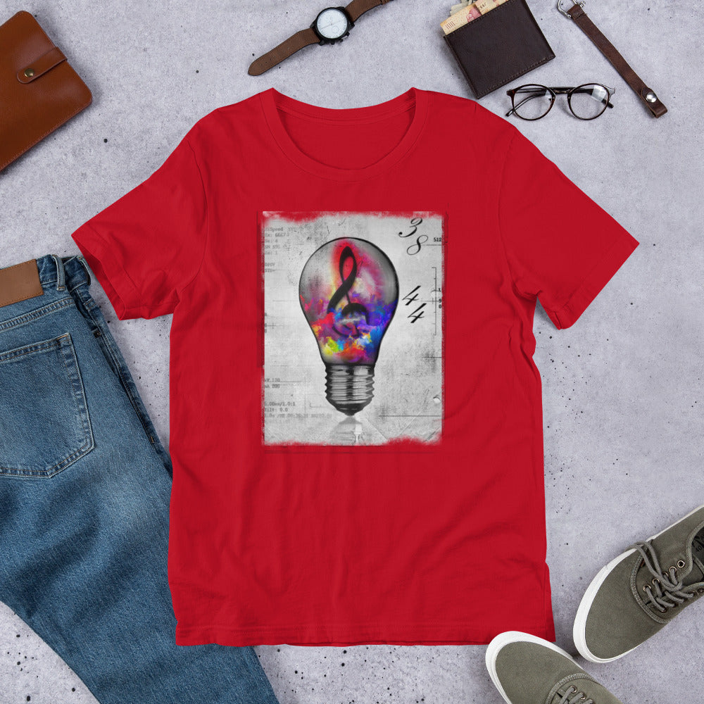 Musical Ideas Short-Sleeve Unisex T-Shirt-t-shirt-PureDesignTees
