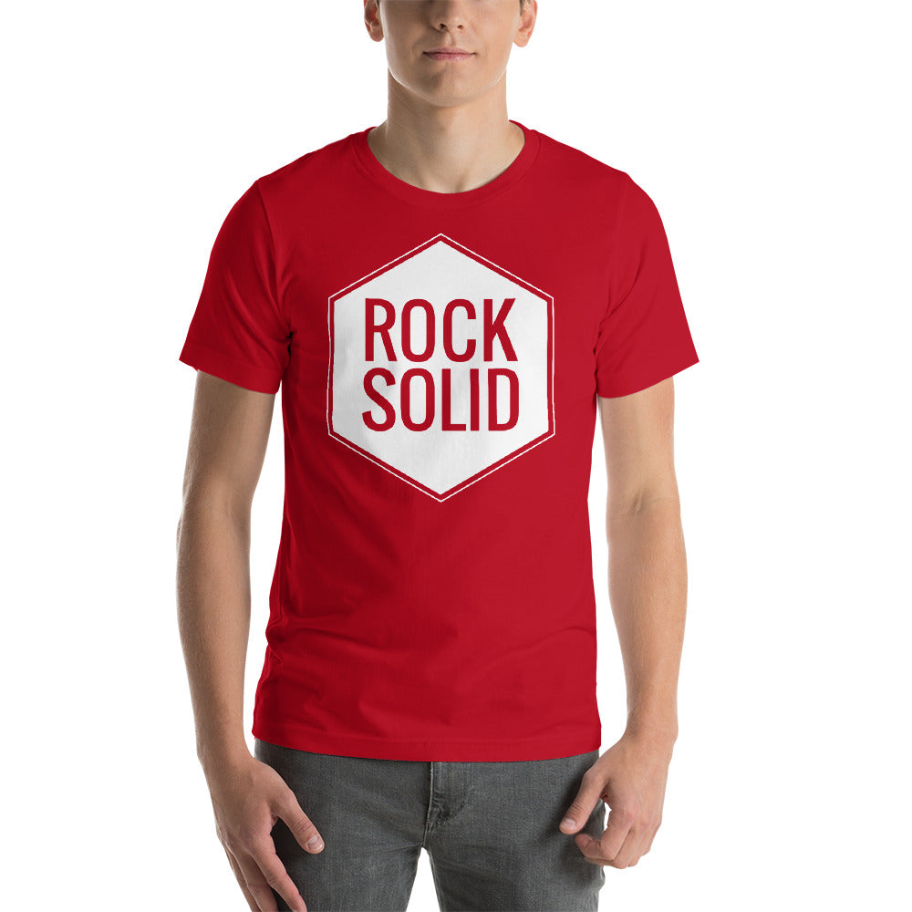 Rock Solid Short-Sleeve Unisex T-Shirt-T-shirt-PureDesignTees