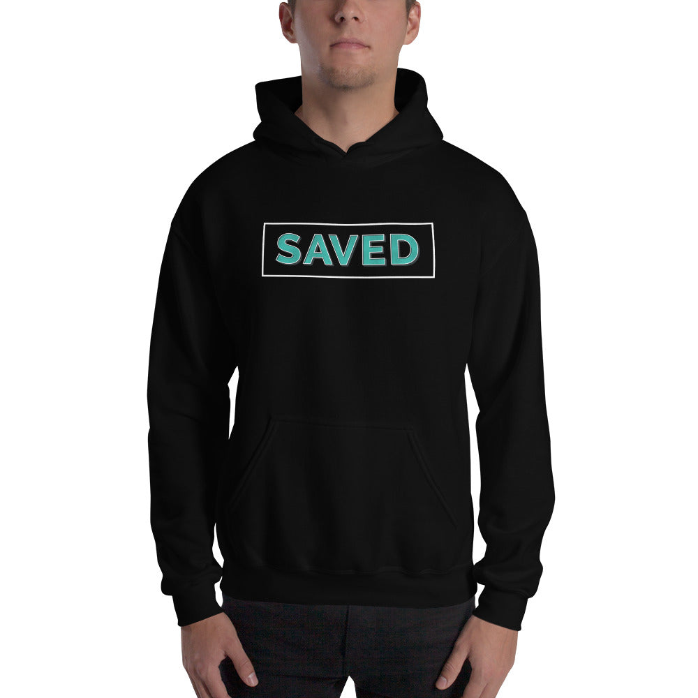 Saved Hooded Sweatshirt-hoodie-PureDesignTees