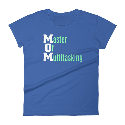 Mom - Master of Multitasking Women's short sleeve t-shirt-T-Shirt-PureDesignTees