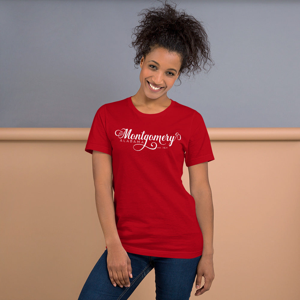 Montgomery Alabama Short-Sleeve Unisex T-Shirt-T-Shirt-PureDesignTees