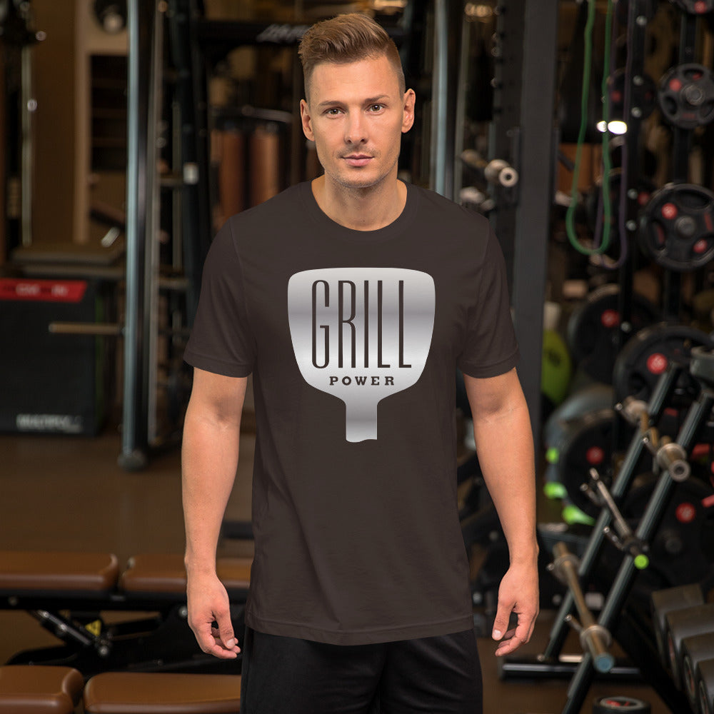 Grill Power Short-Sleeve Unisex T-Shirt-T-shirt-PureDesignTees
