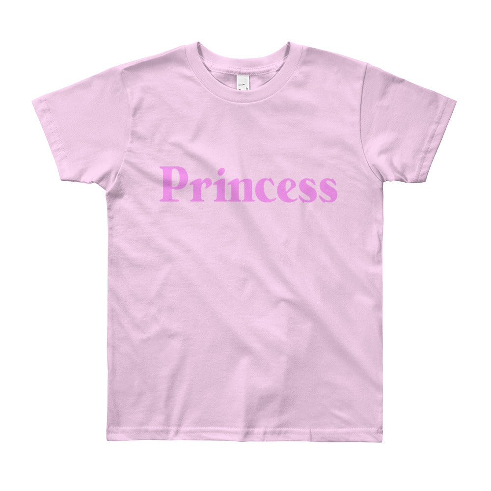 Princess Youth Short Sleeve T-Shirt-T-shirt-PureDesignTees