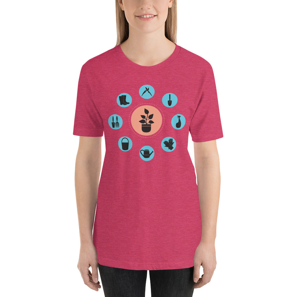 I Love Gardening Short-Sleeve Unisex T-Shirt-T-shirt-PureDesignTees