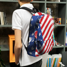 Load image into Gallery viewer, American Flag Backpack-backpack-PureDesignTees