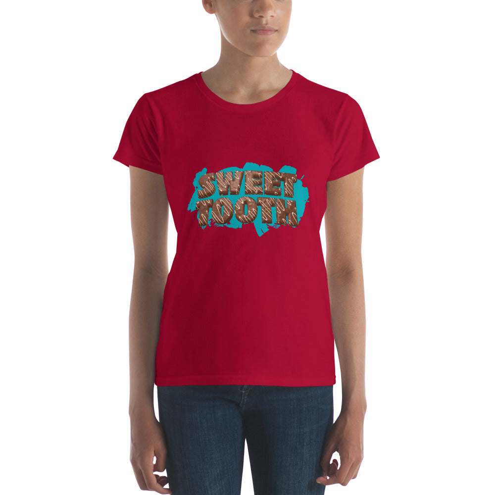 Sweet Tooth Women's short sleeve t-shirt-T-Shirt-PureDesignTees