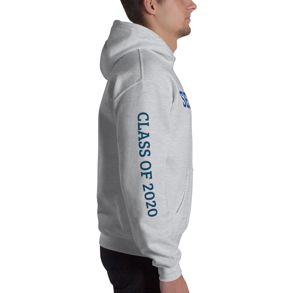 Senior Class of 2020 Hooded Sweatshirt-Hoodie-PureDesignTees