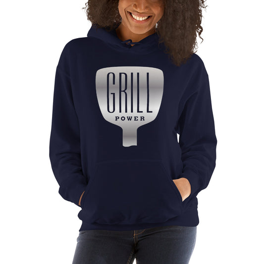 Grill Power Hooded Sweatshirt-hoodie-PureDesignTees