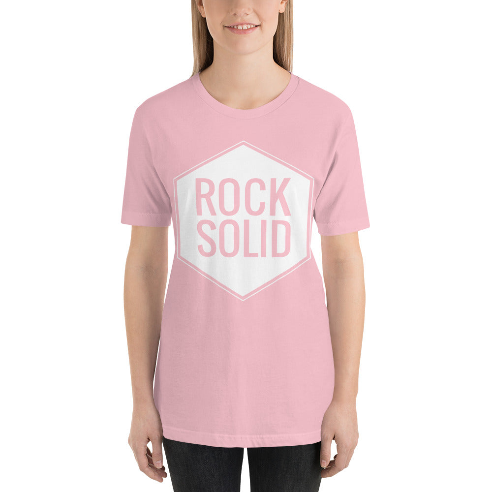 Rock Solid Short-Sleeve Unisex T-Shirt-T-Shirt-PureDesignTees