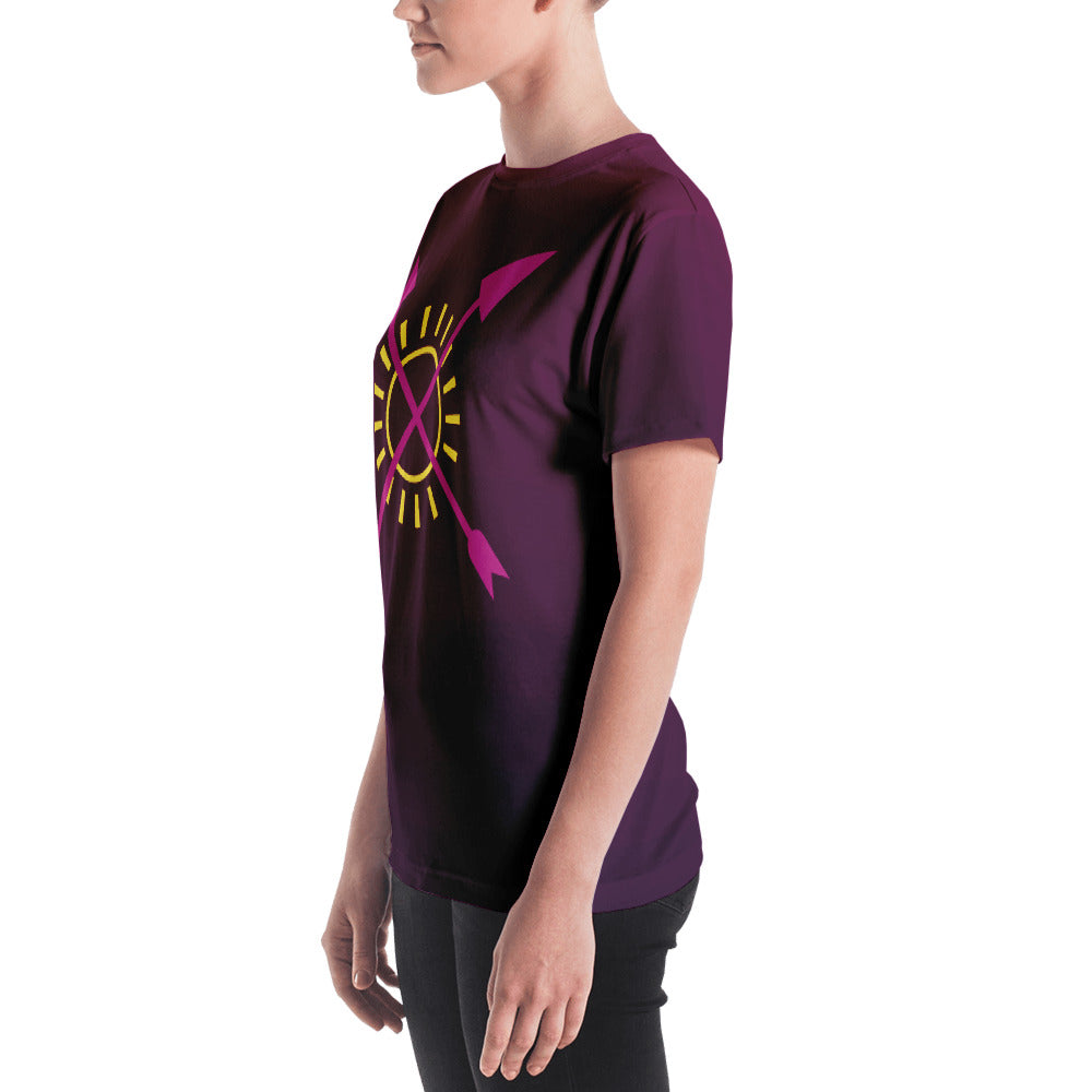 Sunshine and Arrows Women's T-shirt-t-shirt-PureDesignTees