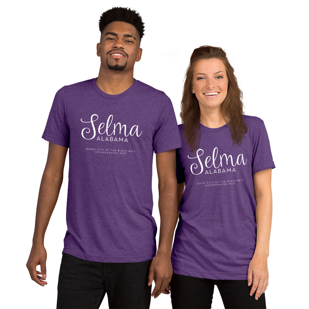 Selma Alabama Short sleeve t-shirt-Tri-blend T-shirt-PureDesignTees