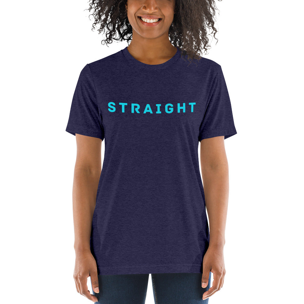 Straight Short sleeve Tri-blend t-shirt-tri-blend t-shirt-PureDesignTees