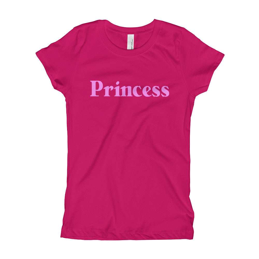 Princess Girl's T-Shirt-T-Shirt-PureDesignTees