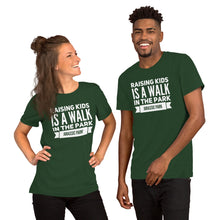 Load image into Gallery viewer, Raising Kids Is a Walk In the Park Short-Sleeve Unisex T-Shirt-t-shirt-PureDesignTees