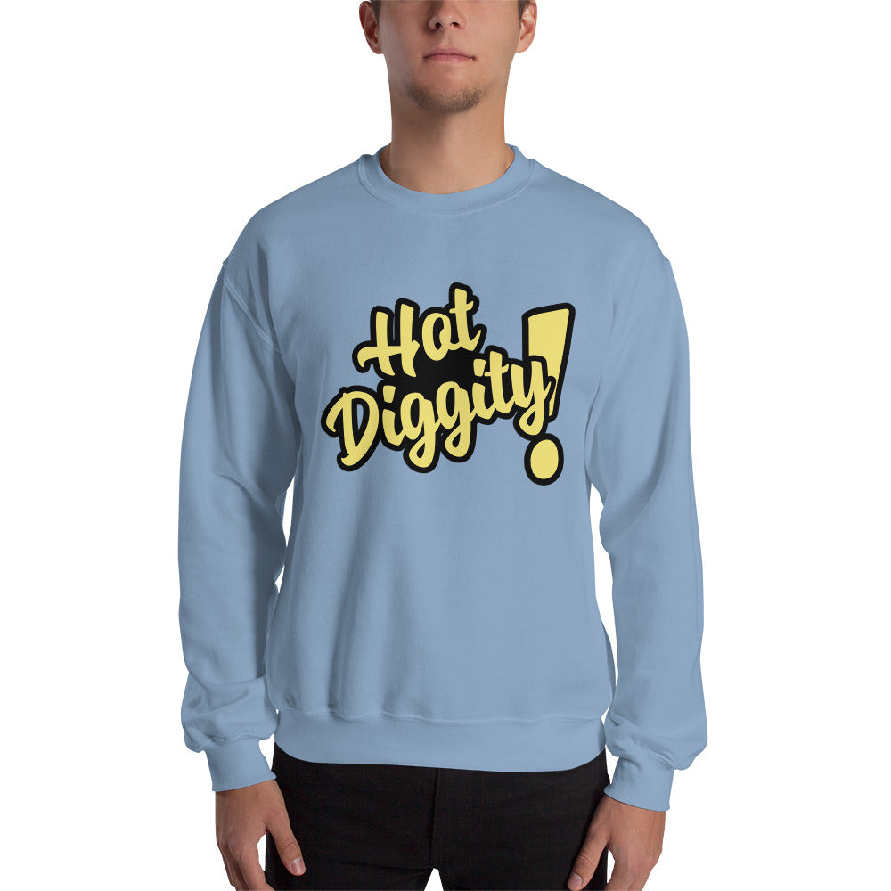 Hot Diggity! Sweatshirt-Sweatshirt-PureDesignTees