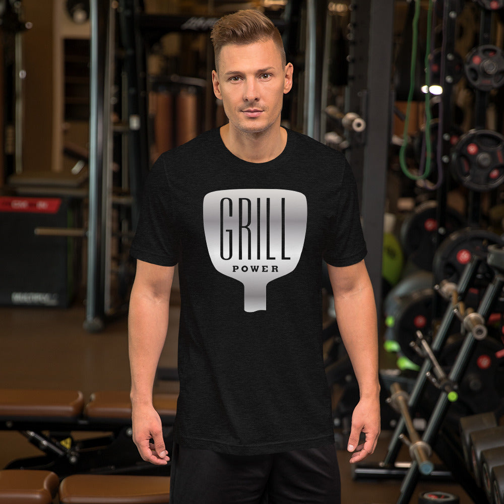 Grill Power Short-Sleeve Unisex T-Shirt-T-shirt-PureDesignTees