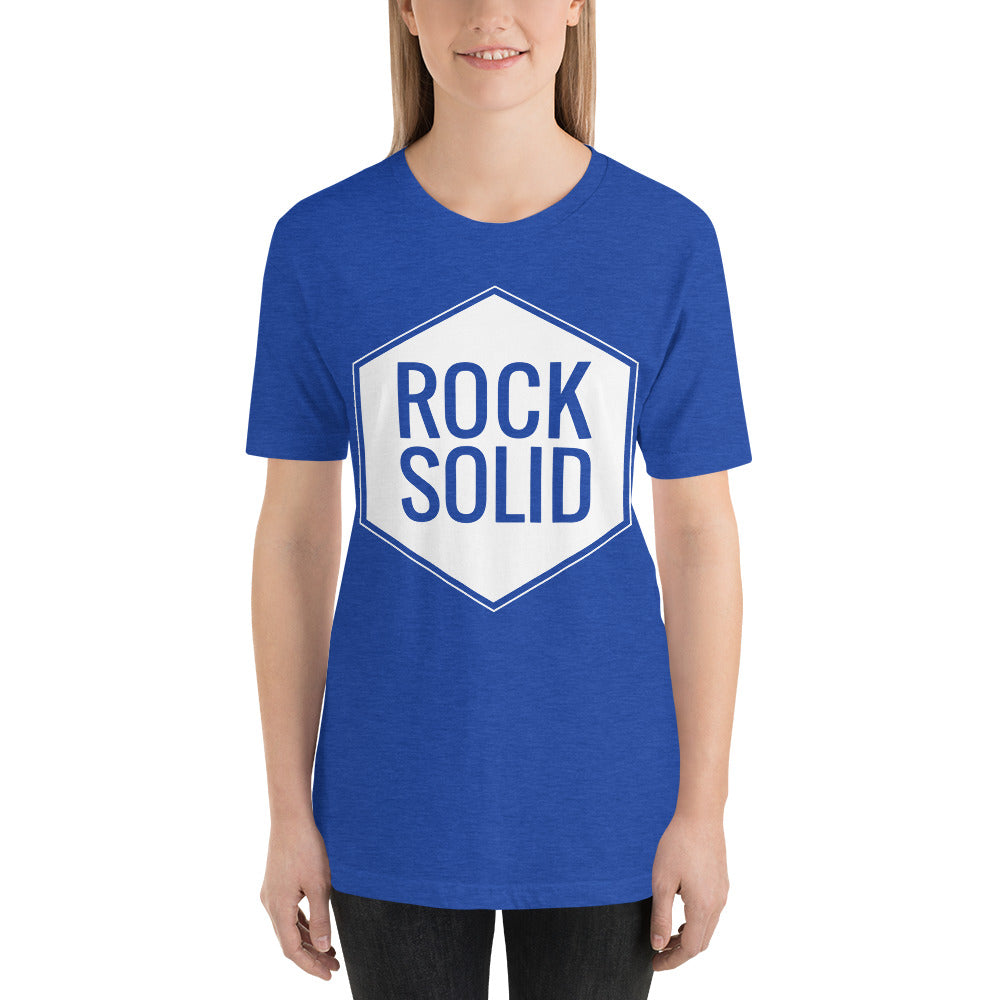 Rock Solid Short-Sleeve Unisex T-Shirt-T-Shirt-PureDesignTees