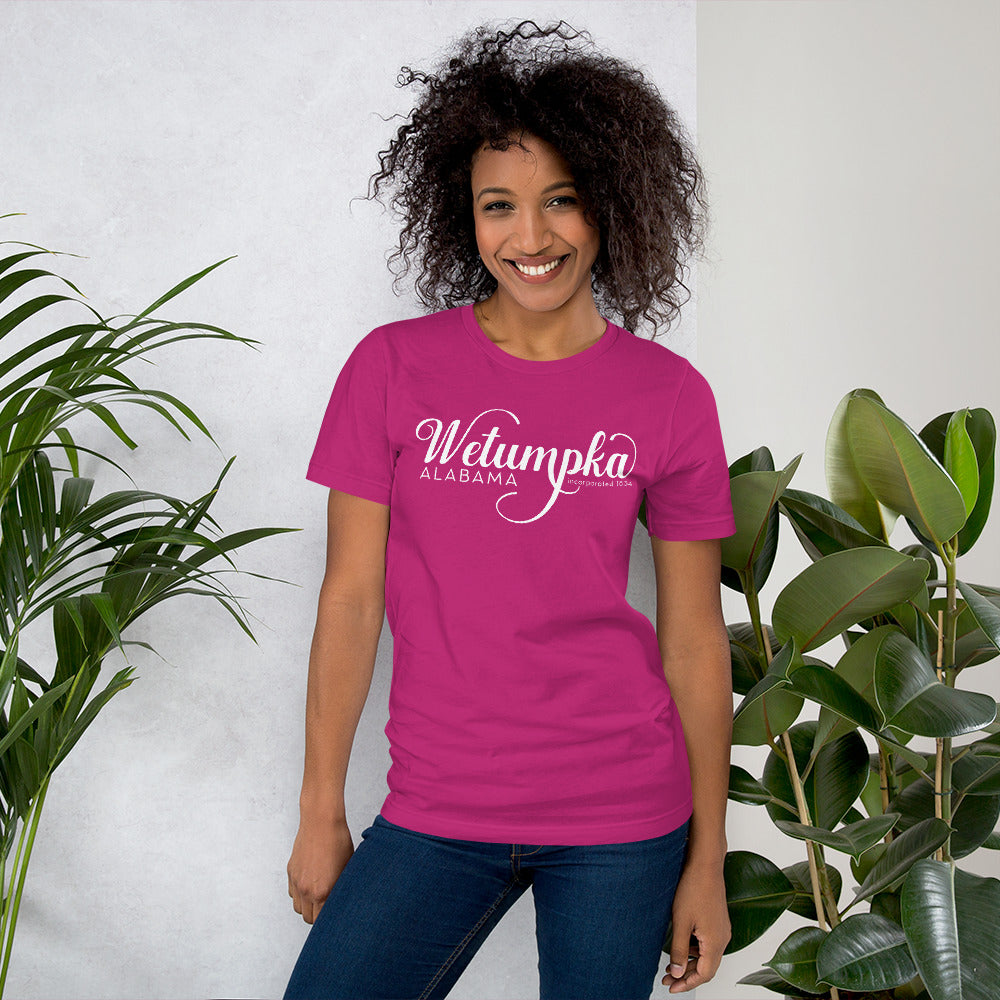 Wetumpka Alabama Short-Sleeve Unisex T-Shirt-T-Shirt-PureDesignTees