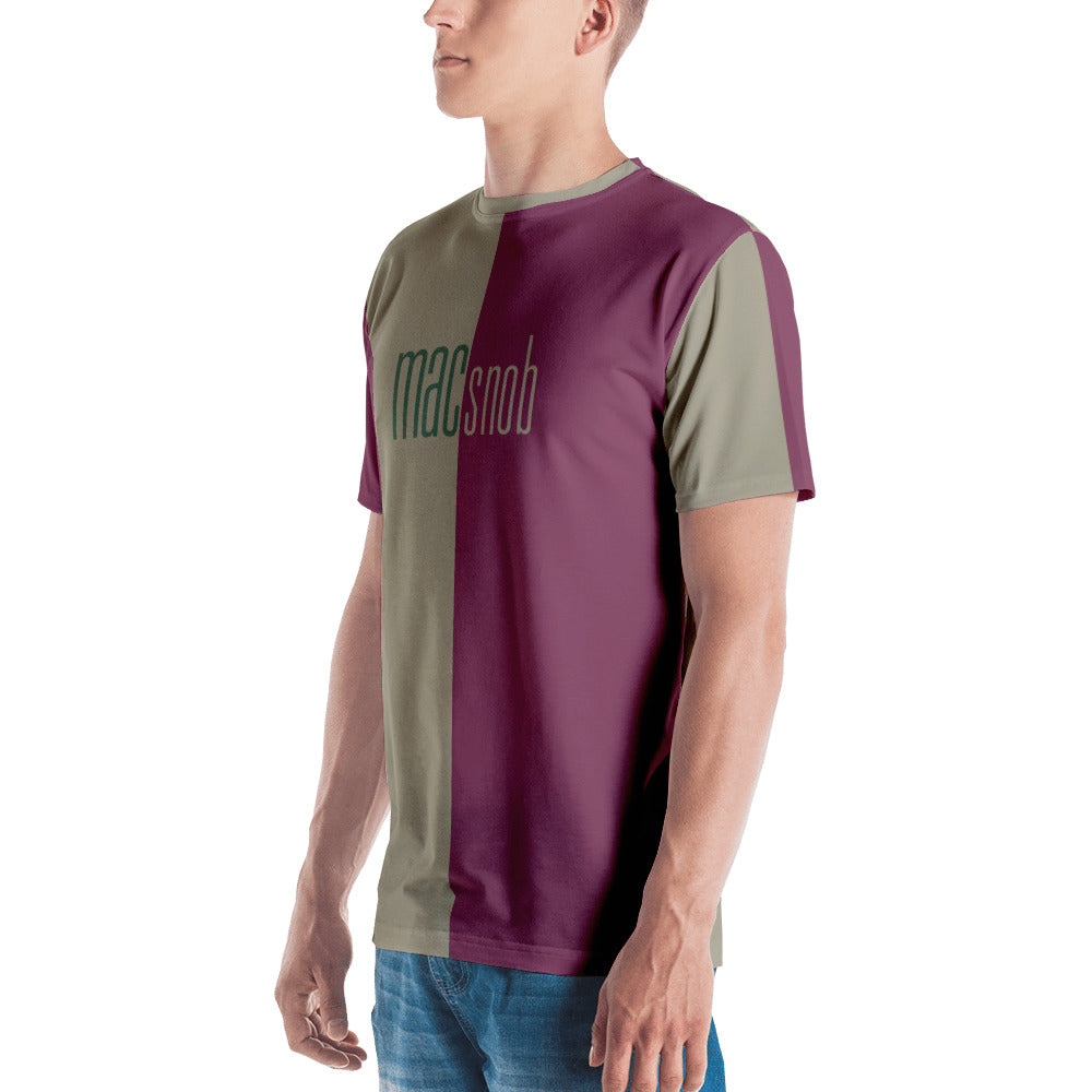Mac Snob Men's T-shirt-T-Shirts-PureDesignTees