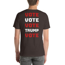 Load image into Gallery viewer, Vote Trump Short-Sleeve Unisex T-Shirt-T-Shirt-PureDesignTees