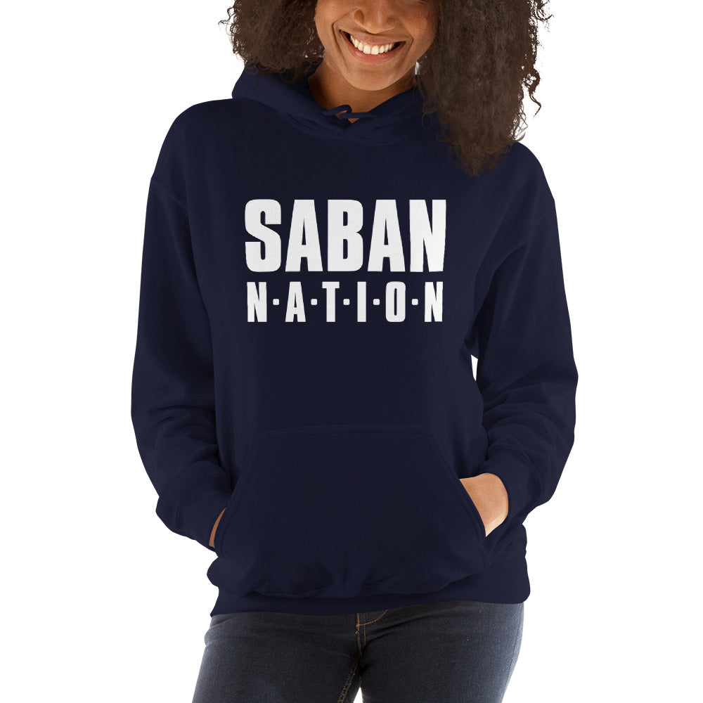 Saban Nation Hooded Sweatshirt-hoodie-PureDesignTees