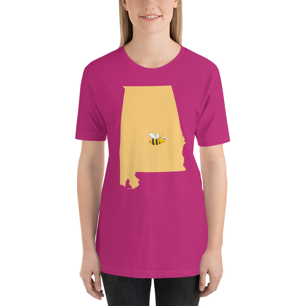 Alabama Beekeeper Short-Sleeve Unisex T-Shirt-T-Shirt-PureDesignTees