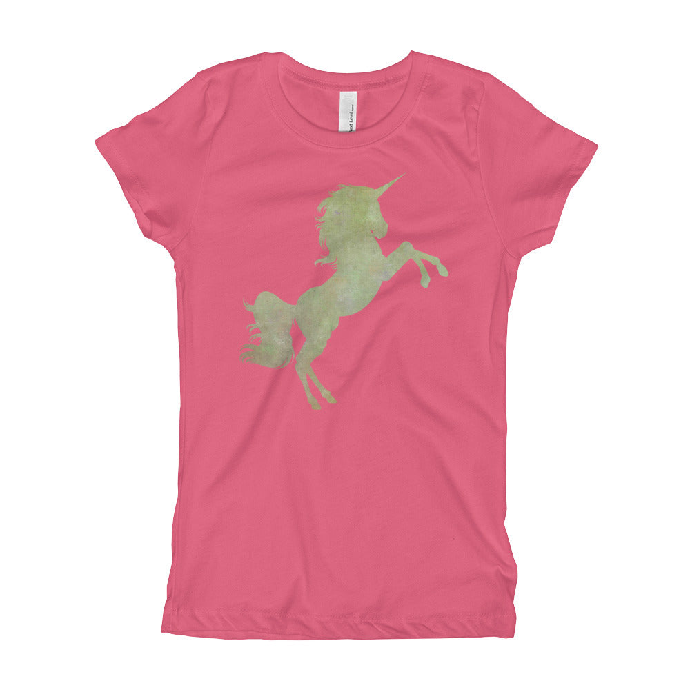 Unicorn Girl's T-Shirt-PureDesignTees