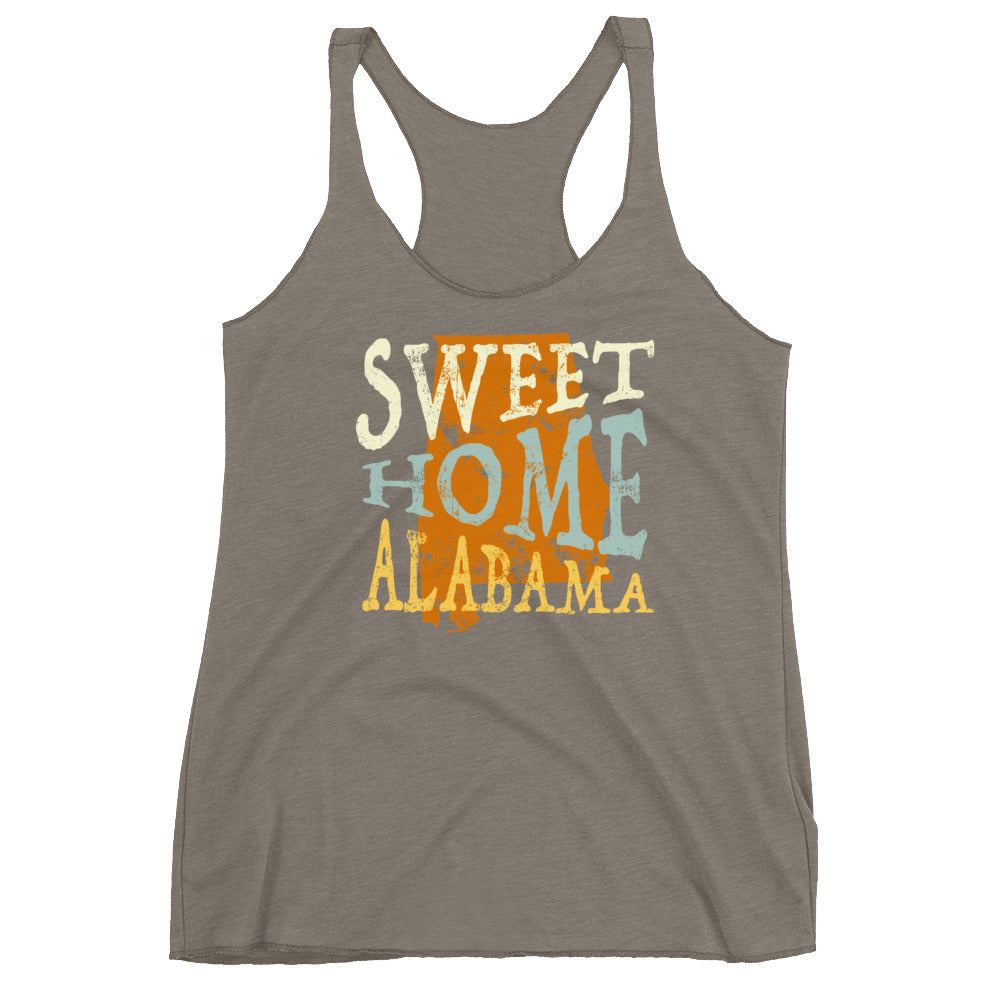 Sweet Home Alabama Women's Racerback Tank-T-Shirt-PureDesignTees